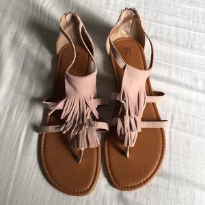 BC Maltese II Fringe Sandals